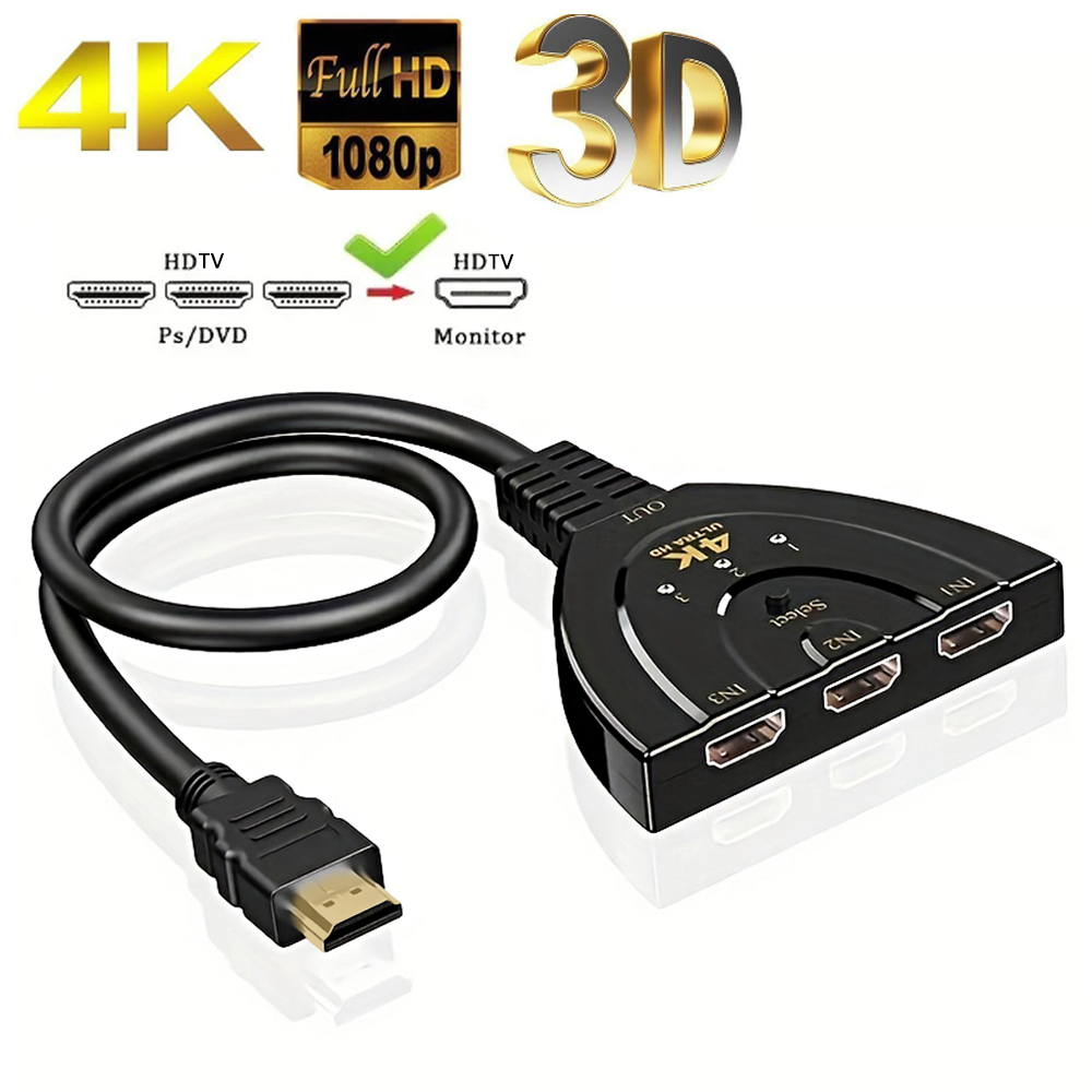 Hdmi Cable - 4K * 2K 3-portowy przełącznik zgodny