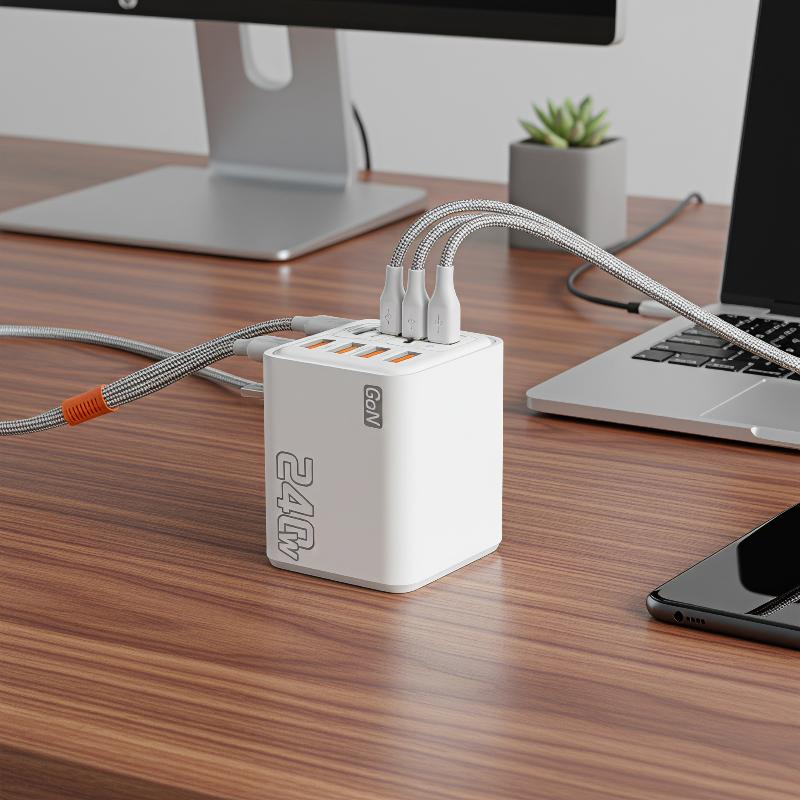 Laptop Charger - Ładowarka USB C GaN 240W 8