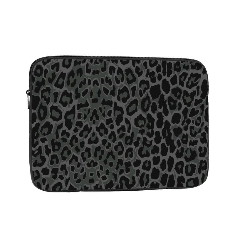 Laptop Sleeve - Czarna torba na laptopa w wzór