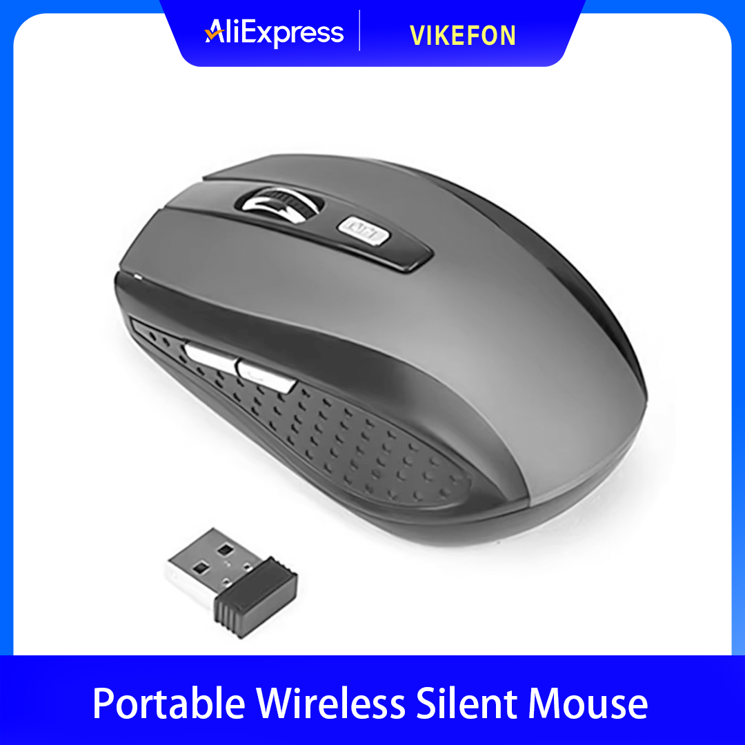 Mysz bezprzewodowa, cicha, 2.4 – Laptop Mouse recenzja i cena