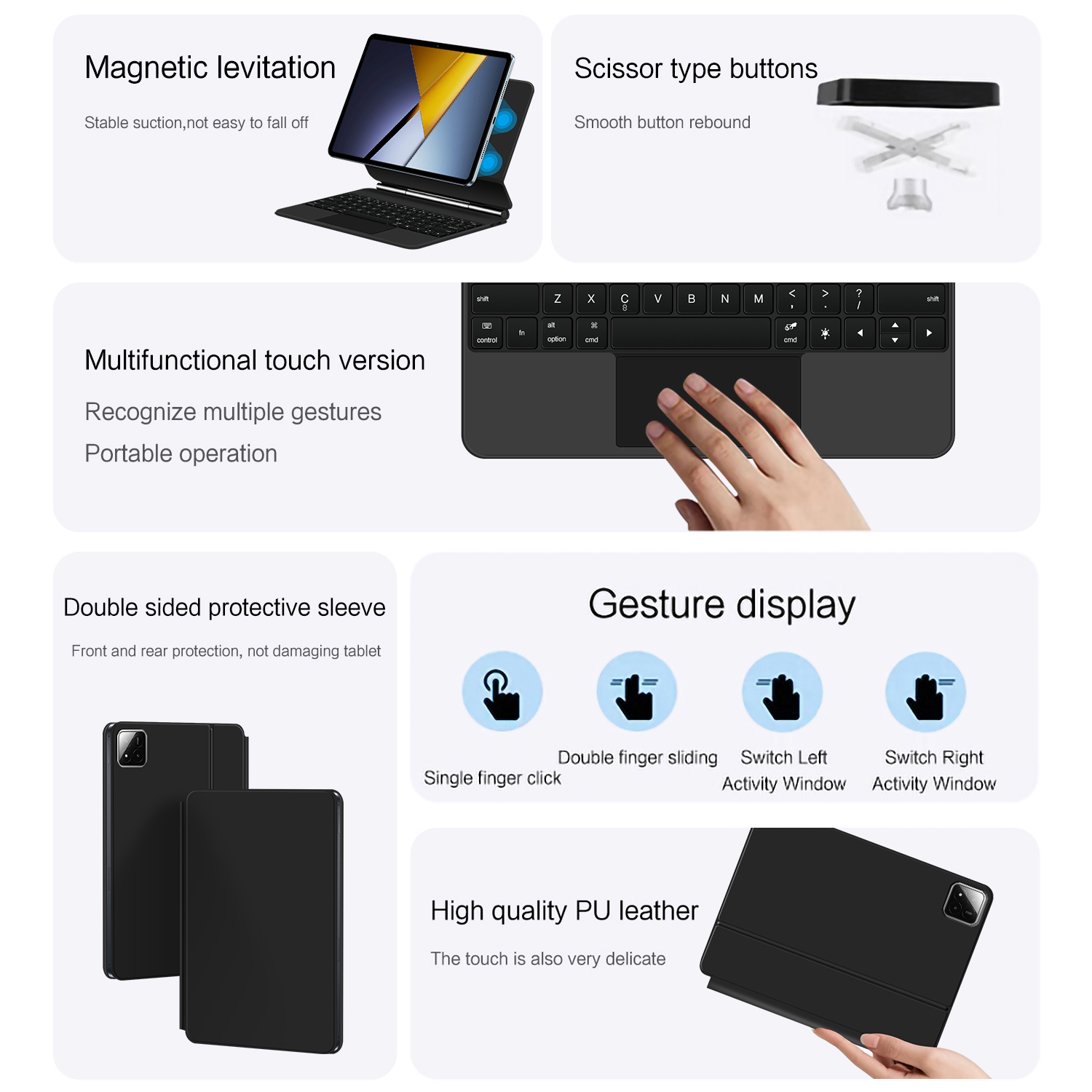 Magnetyczna klawiatura Magic K – Keyboard Cover recenzja i cena