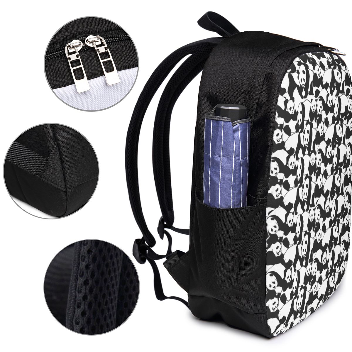 Plecak z wzorem pandy, torba p – Laptop Bag recenzja i cena